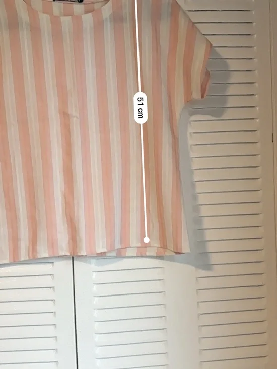 Vintage Garey Petites Pink Striped Co-Ord Set Size 10 Made in Canada Chic - Picture 12 of 13